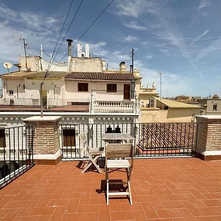 Lägenhet Atico Con Terraza Cerca De La Plaza De La Virgen *